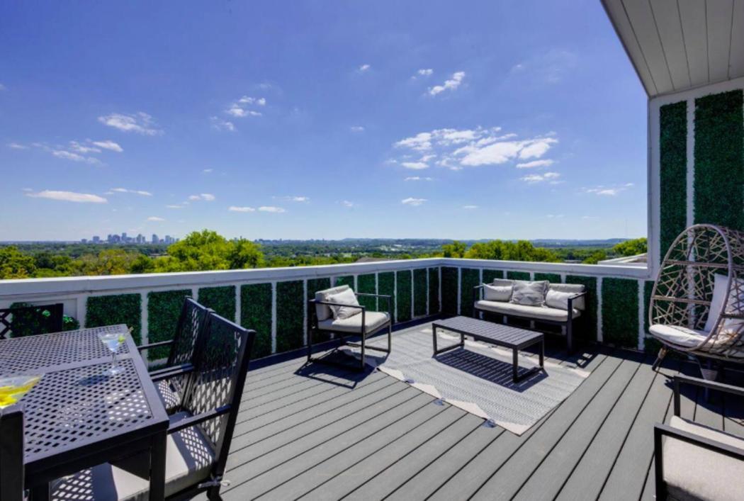 Luxury Four-Story Home, Rooftop Deck With Views, Pingpong! Sleeps 12! ناشفيل المظهر الخارجي الصورة